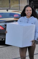 KARREUCHE TRAN Shopping at UPS Store in Los Angeles 10/26/2016