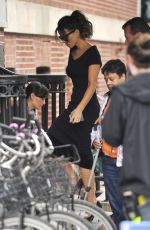 KATE BECKINSALE on the Set of 