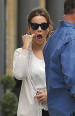KATE BECKINSALE on the Set of 