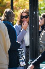 KATE BECKINSALE on the Set of 