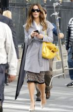 KATE BECKINSALE on the Set of 