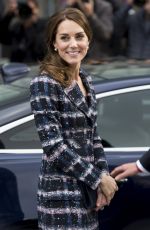 KATE MIDDLETON Visits National Football Museum in Manchester 10/14/2016