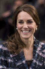 KATE MIDDLETON Visits National Football Museum in Manchester 10/14/2016