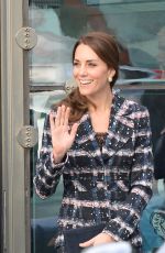 KATE MIDDLETON Visits National Football Museum in Manchester 10/14/2016