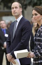 KATE MIDDLETON Visits National Football Museum in Manchester 10/14/2016
