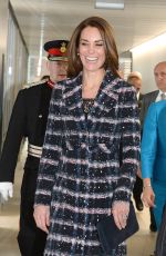 KATE MIDDLETON Visits National Football Museum in Manchester 10/14/2016