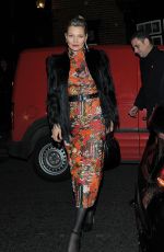 KATE MOSS at Mert & Marcus: Works 2001-2014 VIP Party in London 10/27/2016