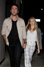 KATE UPTON at Catch LA in West Hollywood 10/25/2016