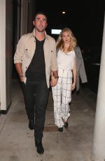 KATE UPTON at Catch LA in West Hollywood 10/25/2016