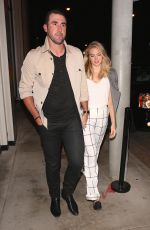 KATE UPTON at Catch LA in West Hollywood 10/25/2016