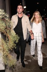 KATE UPTON at Catch LA in West Hollywood 10/25/2016