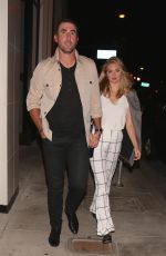 KATE UPTON at Catch LA in West Hollywood 10/25/2016