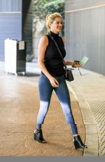 KATE UPTON at Hinoki and the Bird Restaurant in Century City 10/17/2016