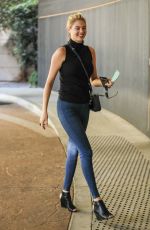 KATE UPTON at Hinoki and the Bird Restaurant in Century City 10/17/2016