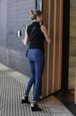 KATE UPTON at Hinoki and the Bird Restaurant in Century City 10/17/2016