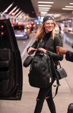 KATE UPTON at LAX Airport in Los Angeles 09/29/2016