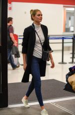 KATE UPTON at LAX Airport in Los Angeles 10/14/2016