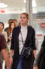KATE UPTON at LAX Airport in Los Angeles 10/14/2016