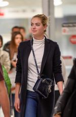 KATE UPTON at LAX Airport in Los Angeles 10/14/2016