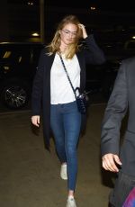 KATE UPTON at Los Angeles International Airport 10/12/2016