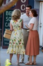 KATE WINSLET and JUNO TEMPLE on the Set of Woody Allen
