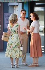 KATE WINSLET and JUNO TEMPLE on the Set of Woody Allen