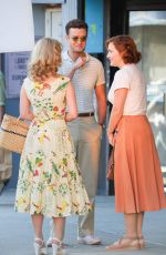 KATE WINSLET and JUNO TEMPLE on the Set of Woody Allen