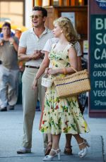 KATE WINSLET and JUNO TEMPLE on the Set of Woody Allen