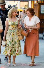 KATE WINSLET and JUNO TEMPLE on the Set of Woody Allen