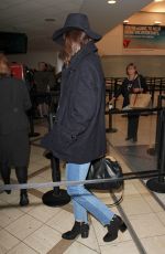 KATIE HOLMES at Los Angeles Internayional Airport 10/24/2016