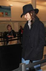 KATIE HOLMES at Los Angeles Internayional Airport 10/24/2016