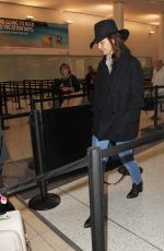 KATIE HOLMES at Los Angeles Internayional Airport 10/24/2016