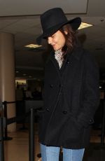 KATIE HOLMES at Los Angeles Internayional Airport 10/24/2016