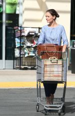 KATIE HOLMES Out for Grocery Shopping in Calabasas 10/28/2016