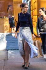 KATIE HOLMES Out Shopping in New York 10/25/2016