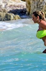 KATIE PRICE in Bikini at a Beach in Barbados 10/20/2016