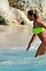 KATIE PRICE in Bikini at a Beach in Barbados 10/20/2016