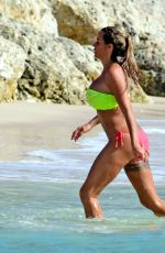 KATIE PRICE in Bikini at a Beach in Barbados 10/20/2016