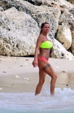 KATIE PRICE in Bikini at a Beach in Barbados 10/20/2016