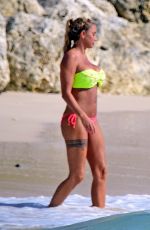 KATIE PRICE in Bikini at a Beach in Barbados 10/20/2016