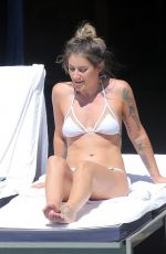 KATIE WAISSEL in Bikini at a Pool in Los Angeles 10/04/2016