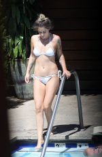 KATIE WAISSEL in Bikini at a Pool in Los Angeles 10/04/2016