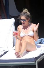 KATIE WAISSEL in Bikini at a Pool in Los Angeles 10/04/2016