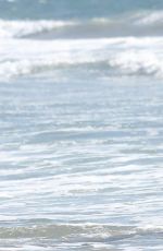 KATIE WAISSEL in Bikini on the Beach in Los Angeles 10/17/2016