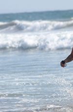 KATIE WAISSEL in Bikini on the Beach in Los Angeles 10/17/2016