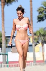 KATIE WAISSEL in Bikini on the Beach in Los Angeles 10/17/2016