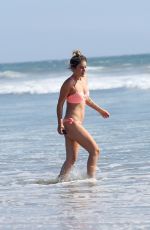 KATIE WAISSEL in Bikini on the Beach in Los Angeles 10/17/2016