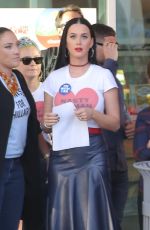 KATY PERRY at Campaigning for Hillary Clinton at unlv in Las Vegas 10/22/2016