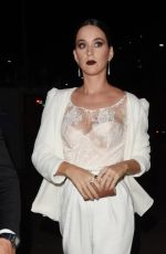 KATY PERRY at cfda/vogue Fashion Party at Chateau Marmont in Los Angeles 10/26/2016