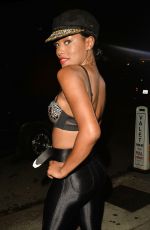 KEKE PALMER at Just Jared’s Annual Halloween Party in Los Angeles 10/30/2016